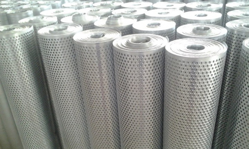 Round Hole Perforated Metal