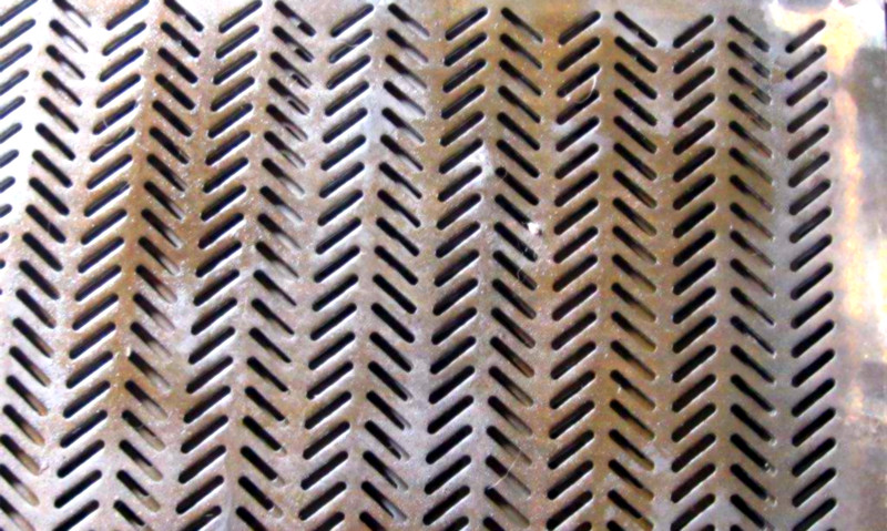 Eight shaped aluminum perforated sheet