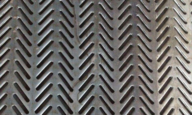 Eight shaped aluminum perforated sheet