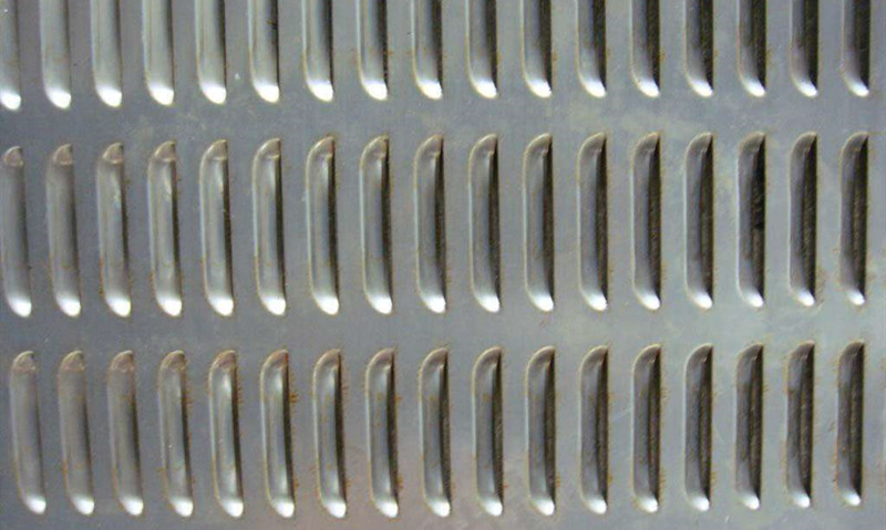 Aluminum Louvered perforated sheet