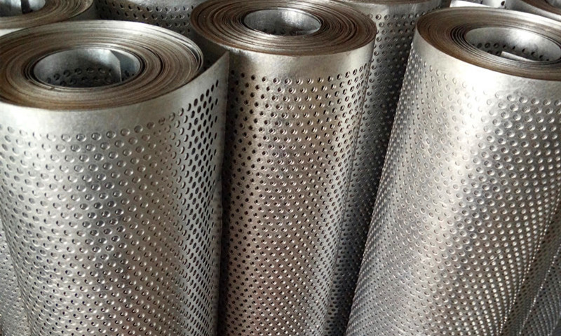 Iron Coil Perforated Sheet