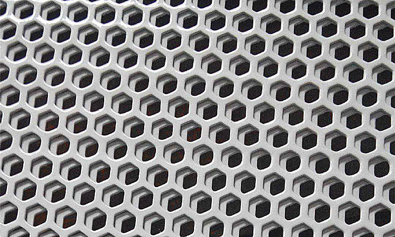 Hexagonal Hole Stainless Steel Perforated Sheet