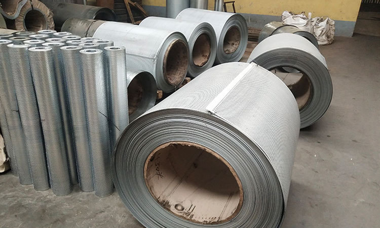 Coil Plate Round Hole Metal