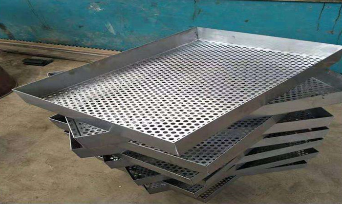 Stainless Steel Perforated Baking Tray