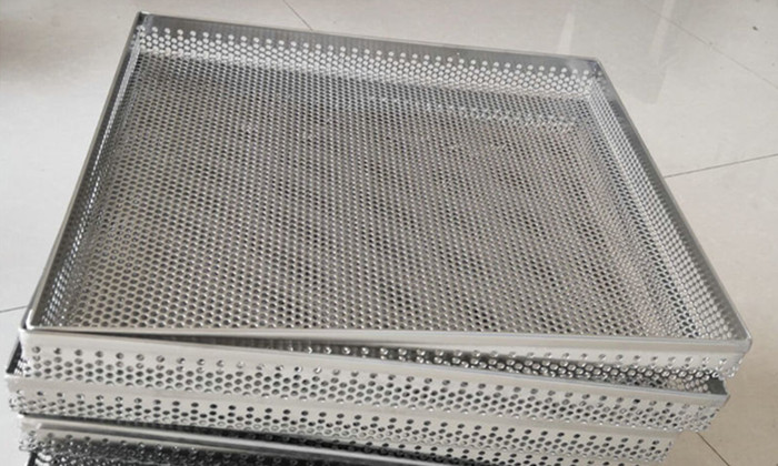 Stainless Steel Perforated Baking Tray