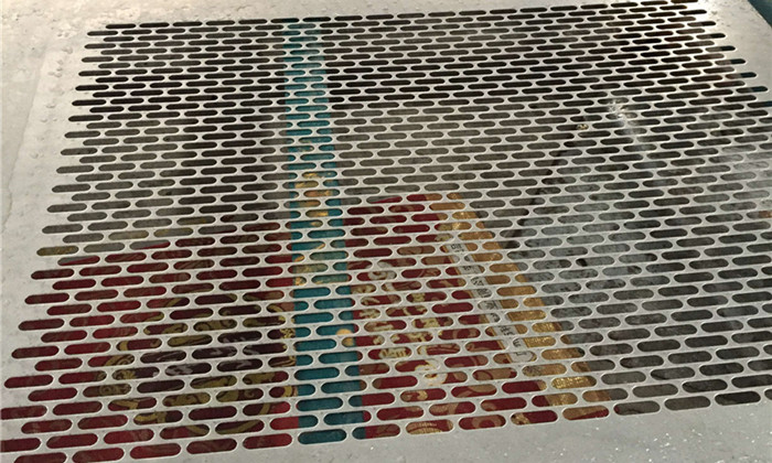 Slotted Stainless Steel Perforated Sheet