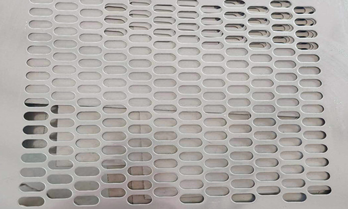 Slotted Stainless Steel Perforated Sheet