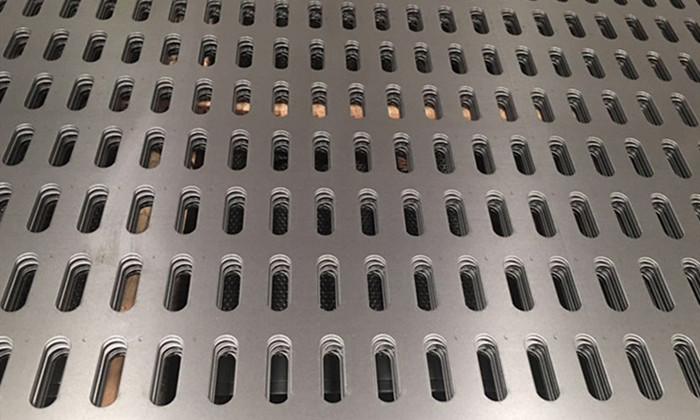 Slotted Stainless Steel Perforated Sheet