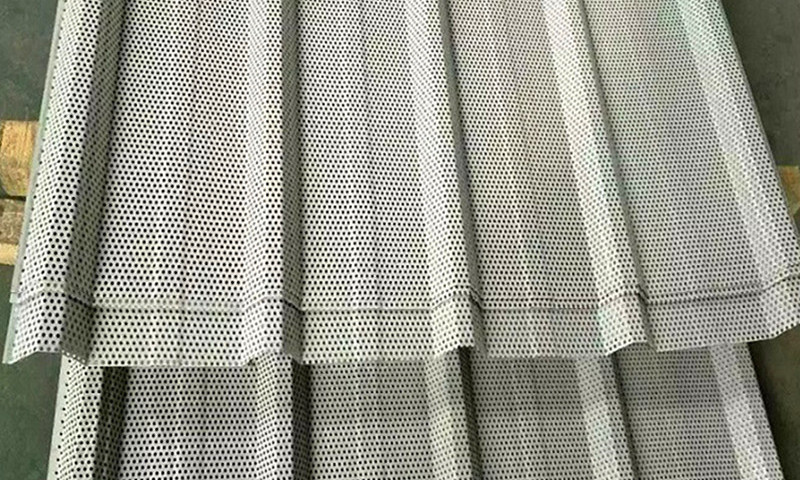 Perforated colored steel sheet Products