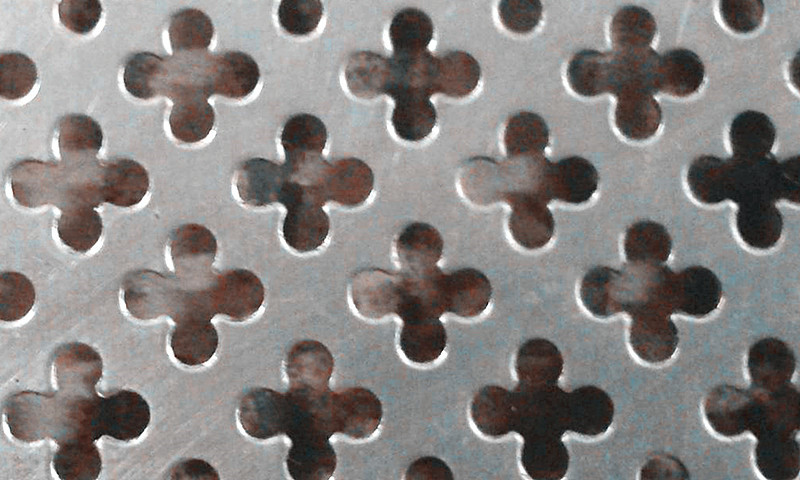 perforated iron plate