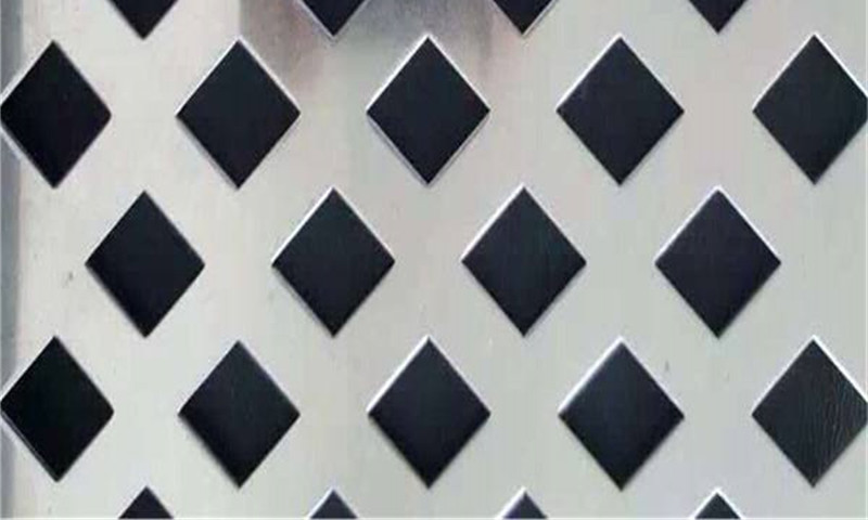 Round hole aluminum plate