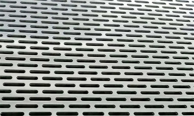 Round hole aluminum plate