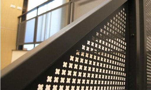 Cross Hole Perforated Plate