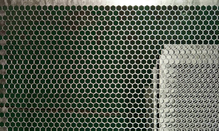 Hexagonal Hole Perforated Sheet