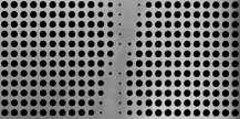 We can provide customers with perforated metal sheets of custom sizes or designs