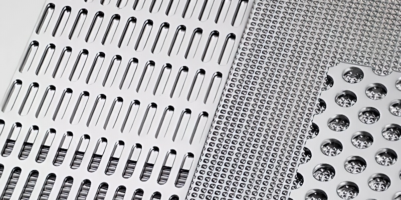 Custom stainless steel perforated sheets