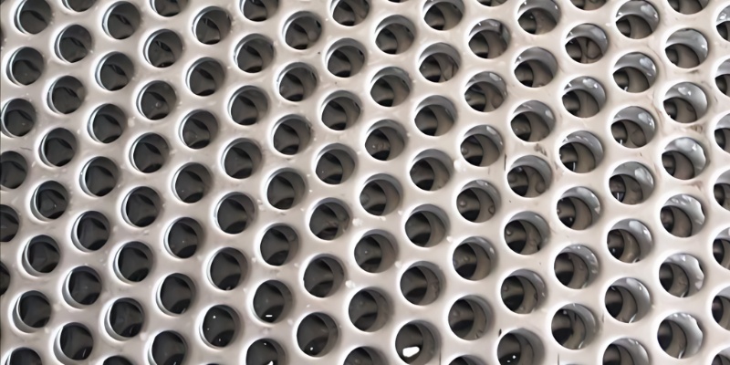 Stainless steel perforated plates