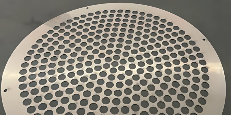 Stainless steel perforated plates