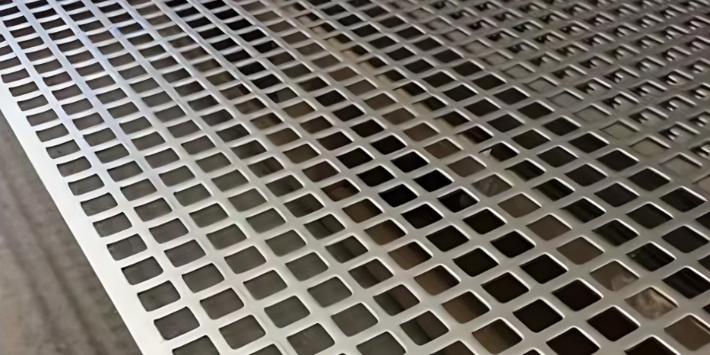 Square hole perforated sheet